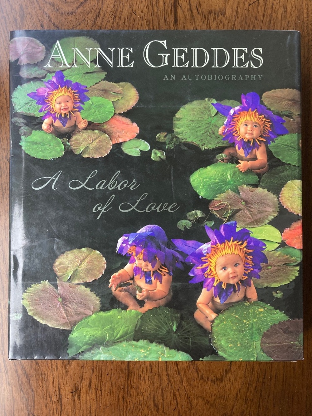 *Autographed Copy* Anne Geddes A Labor of Love Autobiography Photography Book